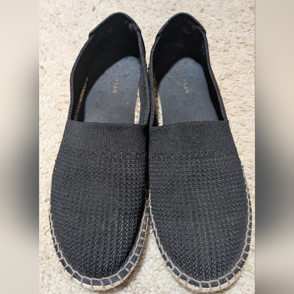 Cole Haan Cloudfeel Stitchlite Espadrille Loafer Knit Shoes (Women) Size 8.5 B